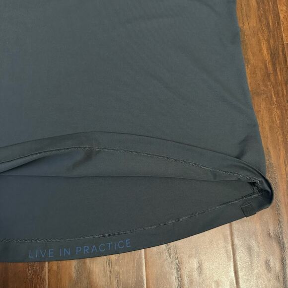 LULULEMON Evolution Polo Shirt Gray Short Sleeve Stretch Golf Performance - Picture 6 of 8